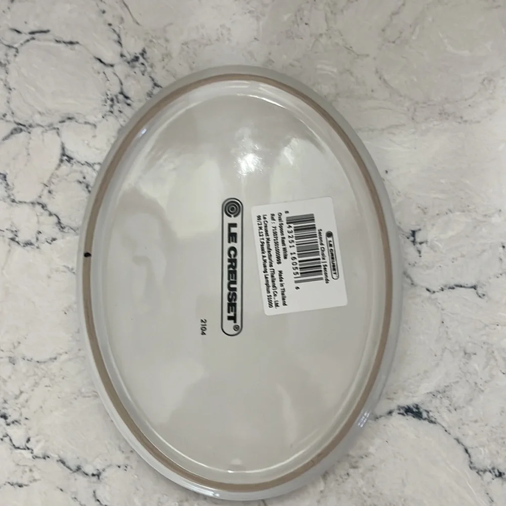 Le Creuset spoon rest in white NWT - Picture 2 of 4